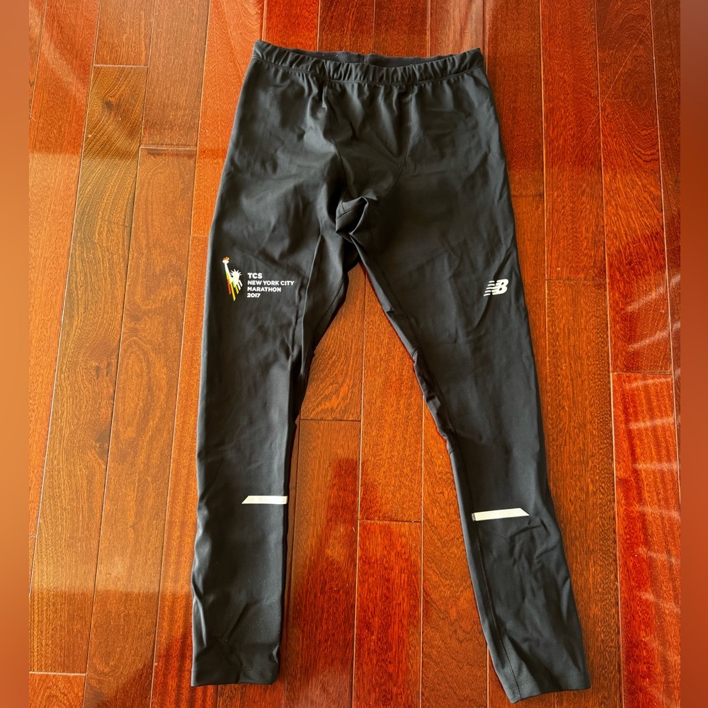 New Balance Black Reflective Running Tights